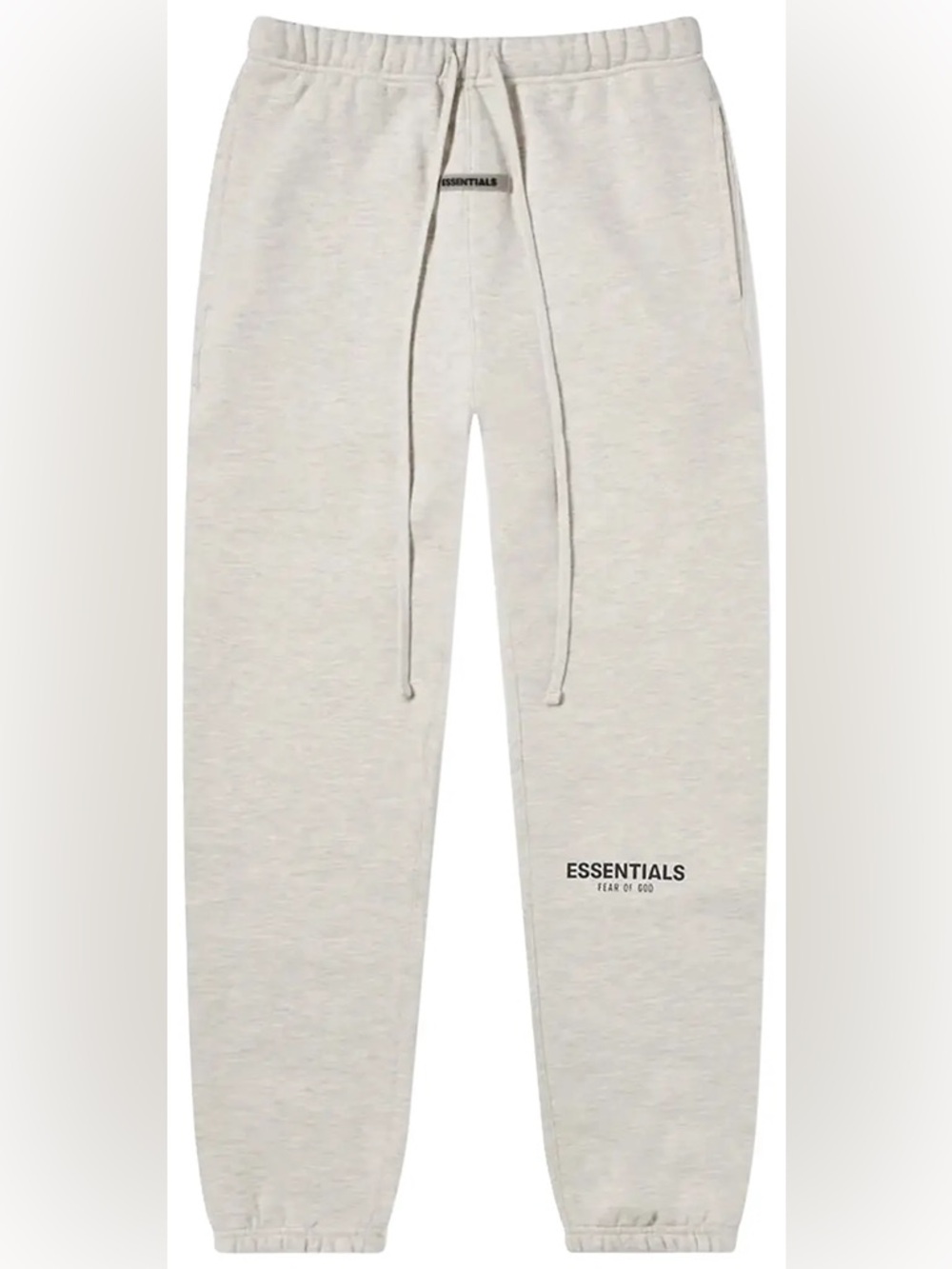 NWT Fear of God Essentials Sweatpants 'Light Heather Oatmeal'